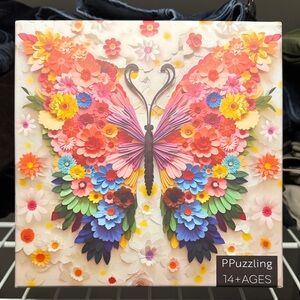 Colorful Butterfly Puzzle